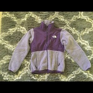 Purple North Face Sweater